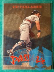 1998 Stadium Club Baseball Playing With Passion #P9 Mike Piazza